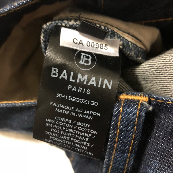 Ss20 winter fall collection Balmain jeans. - Picture 8 of 8